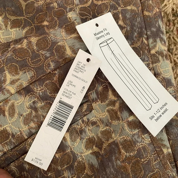 Antonio Melani NWT Maxine Fit Skinny Leg Winter Seamist Pants - Picture 6 of 6